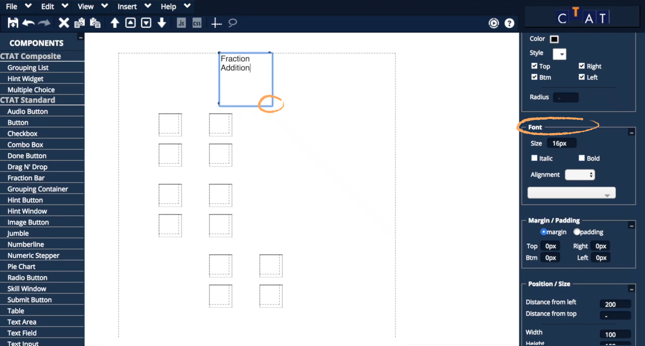 Building an HTML Student Interface
